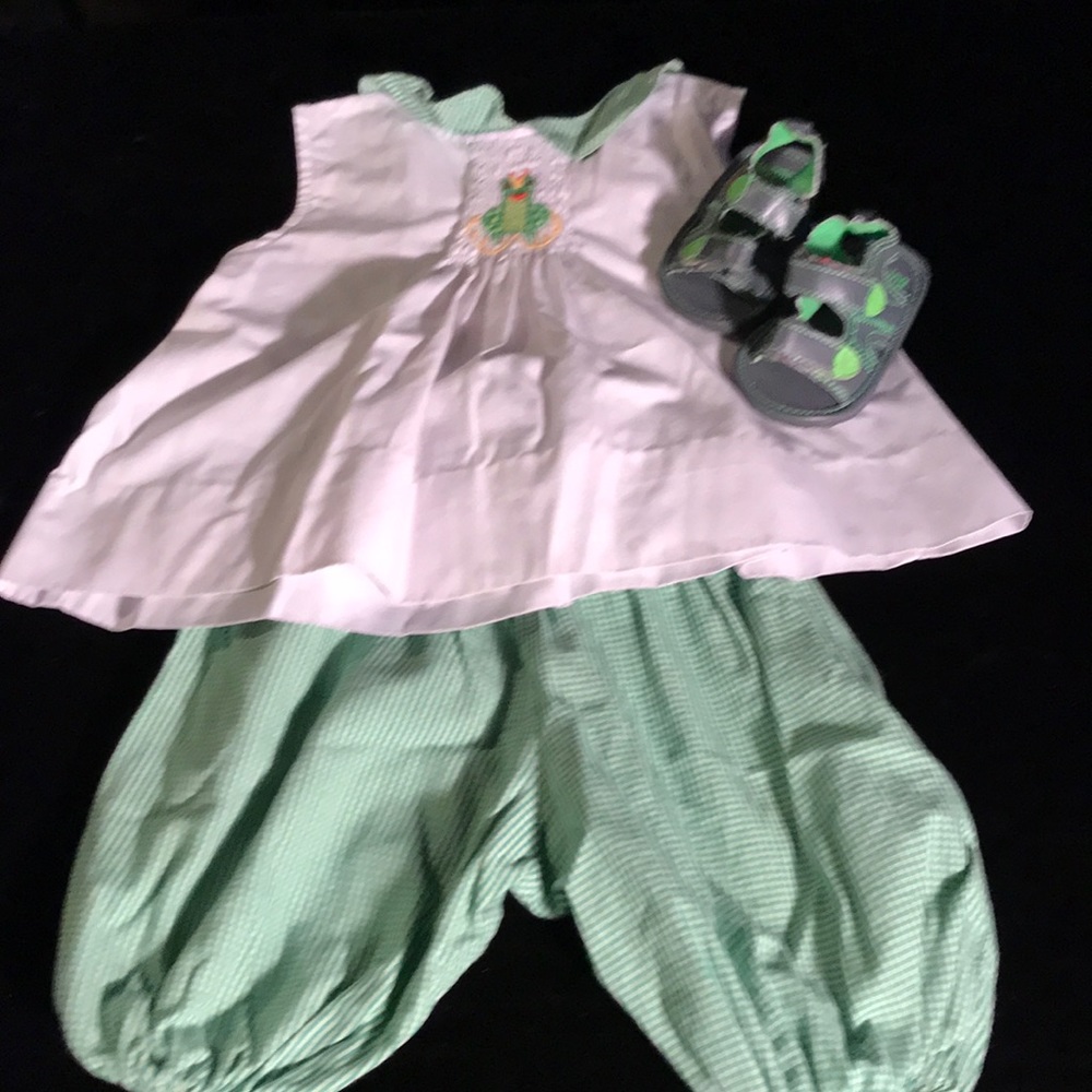 Two piece romper set